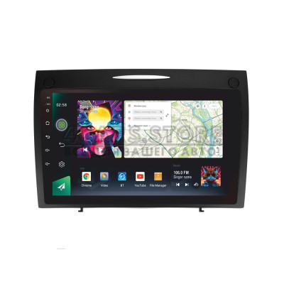 Штатна магнітола SIGMA PRO 9464 ANDROID 10 4+64 Gb 4G DSP Mercedes-Benz SLK-Class SLK Class R171 2004-2011 9" (L1)