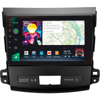 Штатна магнітола SIGMA PRO 9464 ANDROID 10 4+64 Gb 4G DSP Mitsubishi Outlander 2 CW0W 2005-2013 / Citroen C-Crosser 1 2007-2013 / Peugeot 4007 (B) 9"