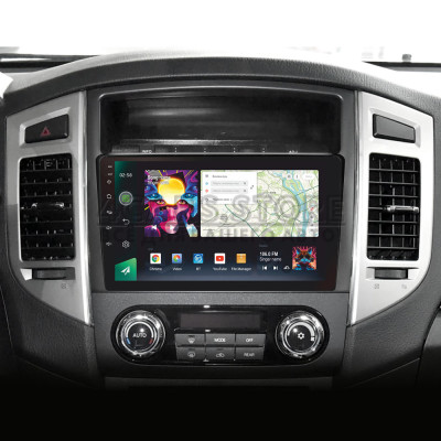 Штатна магнітола SIGMA PRO 9464 ANDROID 10 4+64 Gb 4G DSP Mitsubishi Pajero 4 V80 V90 2006-2024 9"