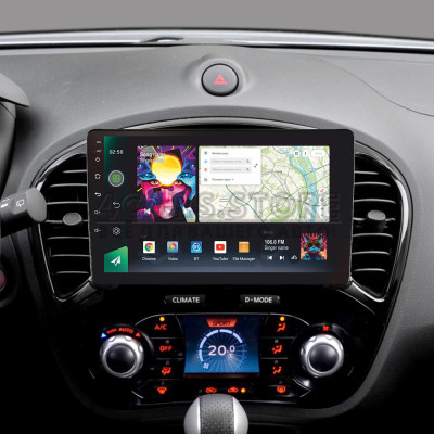 Штатна магнітола SIGMA PRO 9464 ANDROID 10 4+64 Gb 4G DSP Nissan Juke 2010-2014 9"