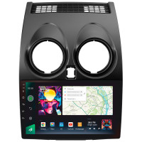 Штатна магнітола SIGMA PRO 9464 ANDROID 10 4+64 Gb 4G DSP Nissan Qashqai 1 J10 2006-2013 (F1) 9"