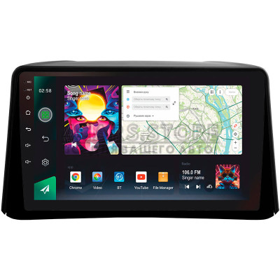 Штатна магнітола SIGMA PRO 9464 ANDROID 10 4+64 Gb 4G DSP Opel Mokka 1 2012-2016 9"