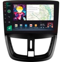 Штатная магнитола SIGMA PRO 9464 ANDROID 10 4+64 Gb 4G DSP Peugeot 207 2006-2015 9"
