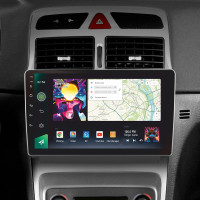 Штатная магнитола SIGMA PRO 9464 ANDROID 10 4+64 Gb 4G DSP Peugeot 307 1 2001-2008 9"