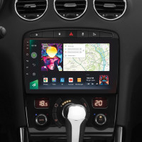 Штатная магнитола SIGMA PRO 9464 ANDROID 10 4+64 Gb 4G DSP Peugeot 408 1 T7 2012-2020 For Peugeot 308 2007-2015 9"