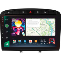 Штатная магнитола SIGMA PRO 9464 ANDROID 10 4+64 Gb 4G DSP Peugeot 408 1 T7 2012-2020 For Peugeot 308 2007-2015 9"