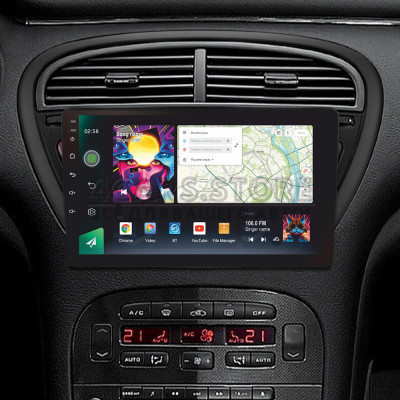 Штатна магнітола SIGMA PRO 9464 ANDROID 10 4+64 Gb 4G DSP Peugeot 607 2004-2010 9" (L1)