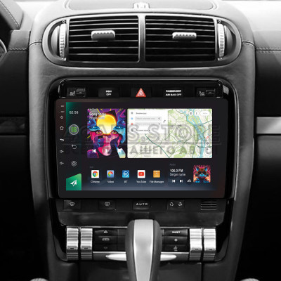 Штатная магнитола SIGMA PRO 9464 ANDROID 10 4+64 Gb 4G DSP Porsche Cayenne I 1 9PA 2002-2010 9" (L1)
