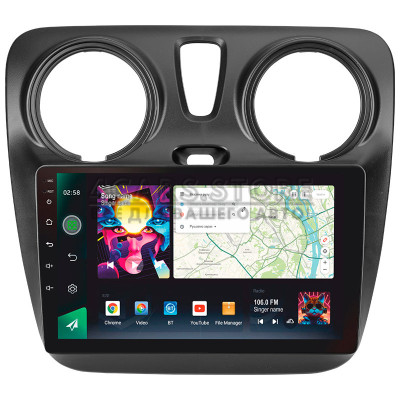 Штатная магнитола SIGMA PRO 9464 ANDROID 10 4+64 Gb 4G DSP Renault Dokker 2012-2020 9"