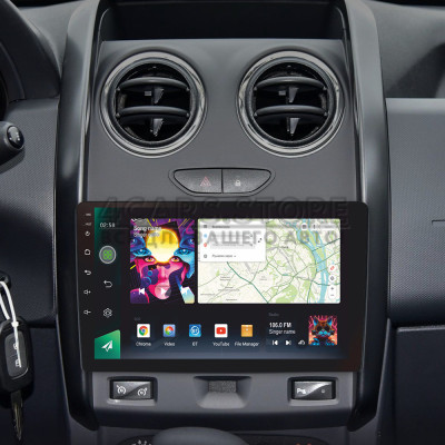 Штатная магнитола SIGMA PRO 9464 ANDROID 10 4+64 Gb 4G DSP Renault Duster (F1) 2015-2021 / LADA Largus I 1 2021 9" (L1)