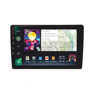 Штатна магнітола SIGMA PRO 9464 ANDROID 10 4+64 Gb 4G DSP Renault Duster (F1) 2015-2021 / LADA Largus I 1 2021 9" (L1)