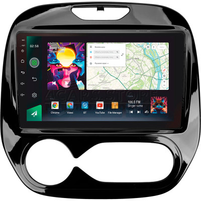 Штатная магнитола SIGMA PRO 9464 ANDROID 10 4+64 Gb 4G DSP Renault Kaptur 2016-2019 (F2) 9"