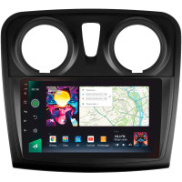 Штатная магнитола SIGMA PRO 9464 ANDROID 10 4+64 Gb 4G DSP Renault Logan 2 2012-2022 Sandero 2 2013-2022 (F2) (A) 9"