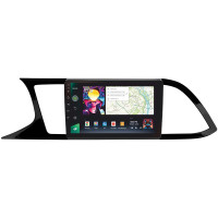 Штатная магнитола SIGMA PRO 9464 ANDROID 10 4+64 Gb 4G DSP Seat Leon 3 2012-2020 (F3) 9"