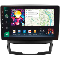 Штатная магнитола SIGMA PRO 9464 ANDROID 10 4+64 Gb 4G DSP SsangYong Korando 3 Actyon 2 2010-2013 9"