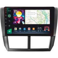 Штатна магнітола SIGMA PRO 9464 ANDROID 10 4+64 Gb 4G DSP Subaru Forester 3 SH 2007-2013 For Subaru Impreza GH GE 2007-2011 9"