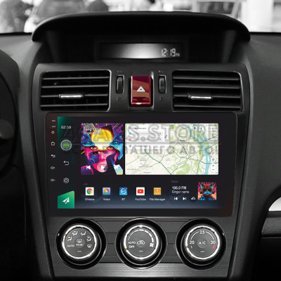 Штатна магнітола SIGMA PRO 9464 ANDROID 10 4+64 Gb 4G DSP Subaru Forester 4 SJ 2012-2015 (A) 9"