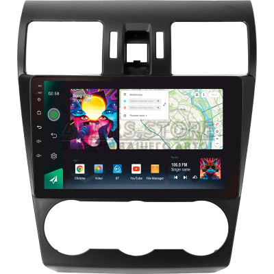 Штатна магнітола SIGMA PRO 9464 ANDROID 10 4+64 Gb 4G DSP Subaru Forester 4 SJ 2012-2015 (B) 9"