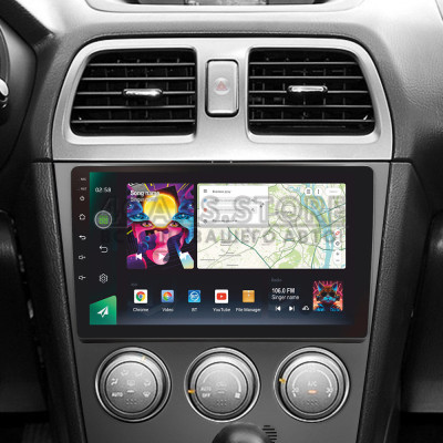 Штатна магнітола SIGMA PRO 9464 ANDROID 10 4+64 Gb 4G DSP Subaru Impreza GD GG 2002-2007 9"