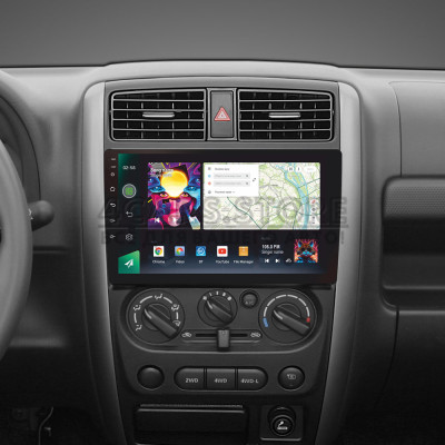 Штатна магнітола SIGMA PRO 9464 ANDROID 10 4+64 Gb 4G DSP Suzuki Jimny 3 2005-2019 9"