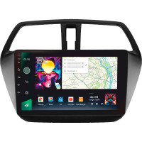 Штатная магнитола SIGMA PRO 9464 ANDROID 10 4+64 Gb 4G DSP Suzuki SX4 2 S-Cross 2012-2016 9"