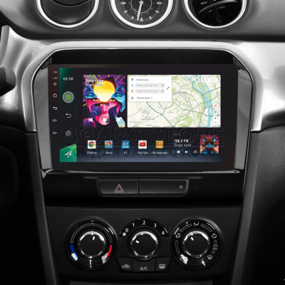 Штатная магнитола SIGMA PRO 9464 ANDROID 10 4+64 Gb 4G DSP Suzuki Vitara 4 2014-2018 9"