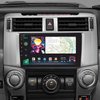 Штатна магнітола SIGMA PRO 9464 ANDROID 10 4+64 Gb 4G DSP Toyota 4Runner 5 N280 2009 - 2020 9"