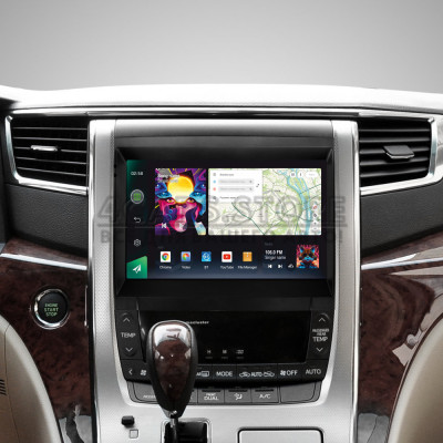 Штатна магнітола SIGMA PRO 9464 ANDROID 10 4+64 Gb 4G DSP Toyota Alphard H20 2008-2014 9"