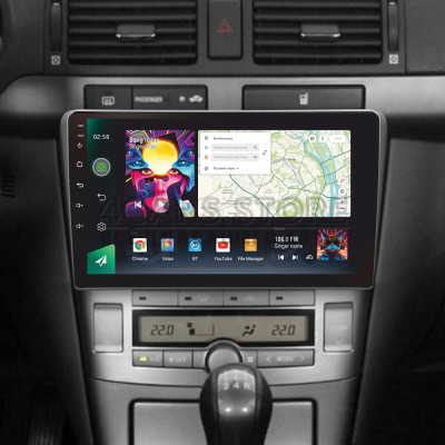 Штатна магнітола SIGMA PRO 9464 ANDROID 10 4+64 Gb 4G DSP Toyota Avensis T250 2 II 2003-2009 9"