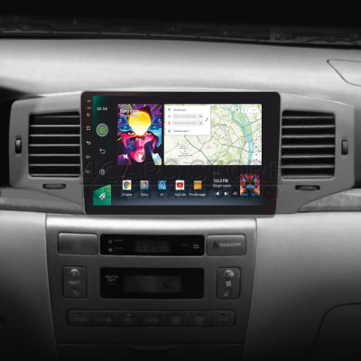 Штатна магнітола SIGMA PRO 9464 ANDROID 10 4+64 Gb 4G DSP Toyota Corolla 9 E120 2004-2006 9"