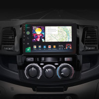 Штатна магнітола SIGMA PRO 9464 ANDROID 10 4+64 Gb 4G DSP Toyota Fortuner 1 AN50 AN60 HILUX Revo Vigo (F2) 2005-2007 9"