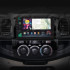 Штатна магнітола SIGMA PRO 9464 ANDROID 10 4+64 Gb 4G DSP Toyota Fortuner 1 AN50 AN60 HILUX Revo Vigo (F2) 2005-2007 9"