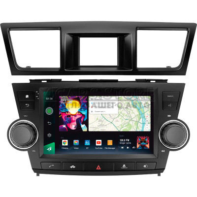 Штатна магнітола SIGMA PRO 9464 ANDROID 10 4+64 Gb 4G DSP Toyota Highlander 2 XU40 2007-2013 (F3) 9" (L2)
