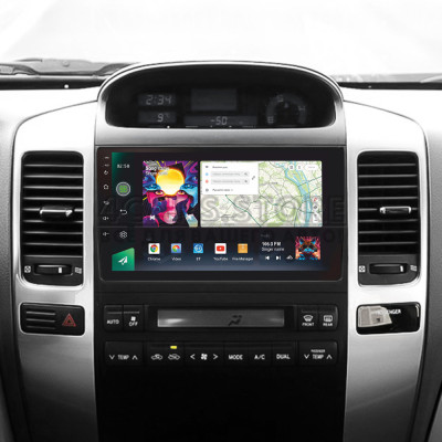 Штатна магнітола SIGMA PRO 9464 ANDROID 10 4+64 Gb 4G DSP Toyota Land Cruiser Prado 120 3 III For Lexus GX470 GX 470 J120 2002-2009 (F3) 9"