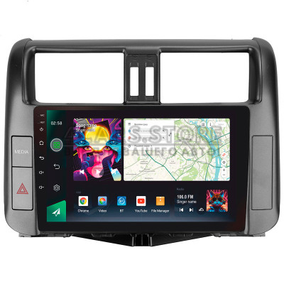 Штатна магнітола SIGMA PRO 9464 ANDROID 10 4+64 Gb 4G DSP Toyota Land Cruiser Prado 150 2009-2013 (C) 9" (L2)