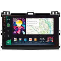 Штатна магнітола SIGMA PRO 9464 ANDROID 10 4+64 Gb 4G DSP Toyota Land Cruiser Prado 120 3 III For Lexus GX470 GX 470 J120 2002-2009 (F1) (A) 9"