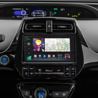 Штатна магнітола SIGMA PRO 9464 ANDROID 10 4+64 Gb 4G DSP Toyota Prius XW50 2015-2020 9"