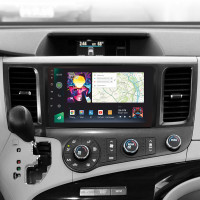 Штатна магнітола SIGMA PRO 9464 ANDROID 10 4+64 Gb 4G DSP Toyota Sienna 3 XL30 2010 - 2014 9"