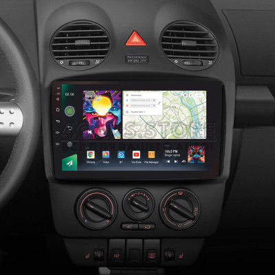 Штатна магнітола SIGMA PRO 9464 ANDROID 10 4+64 Gb 4G DSP Volkswagen Beetle A4 2002 - 2011 9"