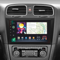 Штатна магнітола SIGMA PRO 9464 ANDROID 10 4+64 Gb 4G DSP Volkswagen Golf 6 2008-2016 9"