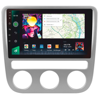 Штатна магнітола SIGMA PRO 9464 ANDROID 10 4+64 Gb 4G DSP Volkswagen Scirocco 3 III Mk3 2008-2014 (F5) 9" (L1)