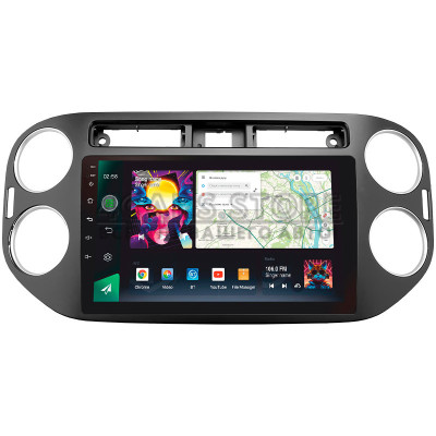 Штатна магнітола SIGMA PRO 9464 ANDROID 10 4+64 Gb 4G DSP Volkswagen Tiguan 1 NF 2006-2017 (F1) (24mm) 9"