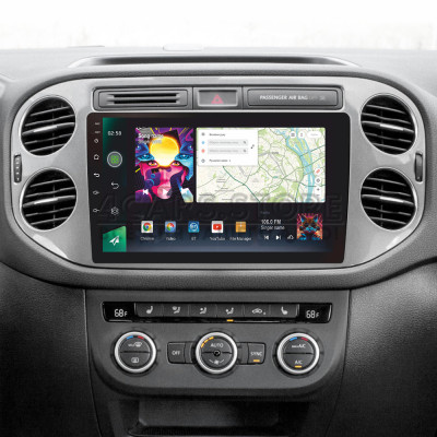 Штатна магнітола SIGMA PRO 9464 ANDROID 10 4+64 Gb 4G DSP Volkswagen Tiguan 1 NF 2006-2017 (F2) 9"