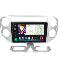 Штатна магнітола SIGMA PRO 9464 ANDROID 10 4+64 Gb 4G DSP Volkswagen Tiguan 1 NF 2006-2017 (F2) 9"