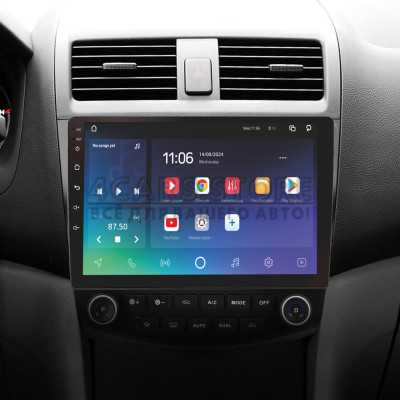 Штатна магнітола SIGMA PRO 10464 ANDROID 10 4+64 Gb 4G DSP Honda Accord 7 CM UC CL (F2) 2002-2008 10" (L1)
