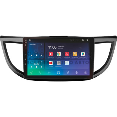Штатна магнітола SIGMA PRO 10464 ANDROID 10 4+64 Gb 4G DSP Honda CR-V CR-V 4 RM RE 2011-2018 (C) 10"