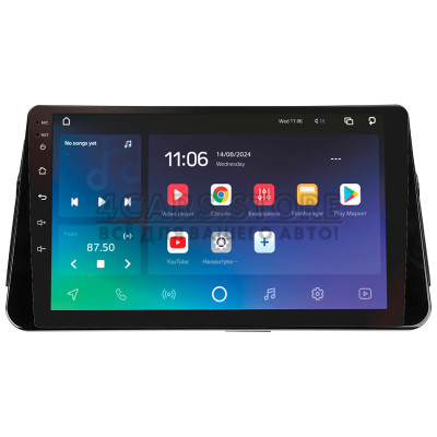 Штатна магнітола SIGMA PRO 10464 ANDROID 10 4+64 Gb 4G DSP Nissan Kicks P15 2017-2021 10"