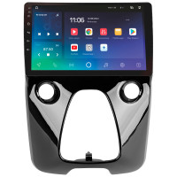 Штатная магнитола SIGMA PRO 10464 ANDROID 10 4+64 Gb 4G DSP Peugeot 108 For Toyota Aygo B40 2014-2021 (F1)