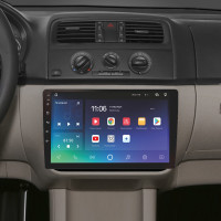 Штатная магнитола SIGMA PRO 10464 ANDROID 10 4+64 Gb 4G DSP Skoda Fabia 2 2007-2014 10"