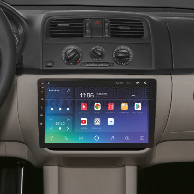 Штатная магнитола SIGMA PRO 10464 ANDROID 10 4+64 Gb 4G DSP Skoda Fabia 2 2007-2014 10"